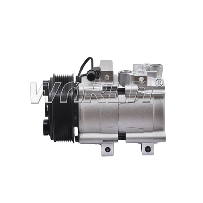 Il compressore automatico di CA HS18 per il condizionamento d'aria di Hyundai Terracan 24V pompa 8PK 110MM