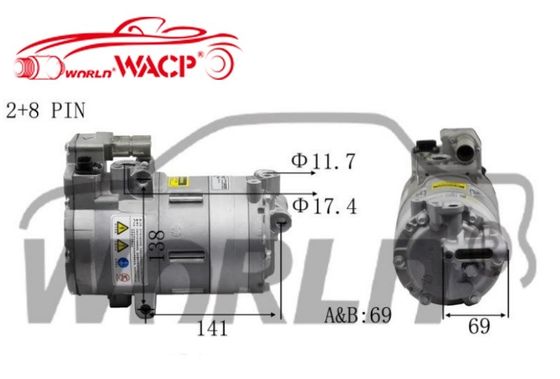 64526998210 Compressore elettrico per auto HVCC33 Compressore elettrico per auto per BMW 3/X1/I3 WXHB019