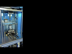 Prova di pressione e montaggio del compressore per condizionatori d'aria per autoveicoli