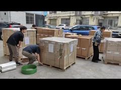 Processo di imballaggio e consegna dei compressori per climatizzatori automobilistici dai magazzini dei produttori