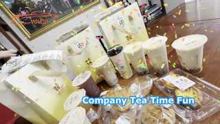 È di nuovo l'ora del nostro divertente tè pomeridiano in azienda. Grazie, azienda Weixing.